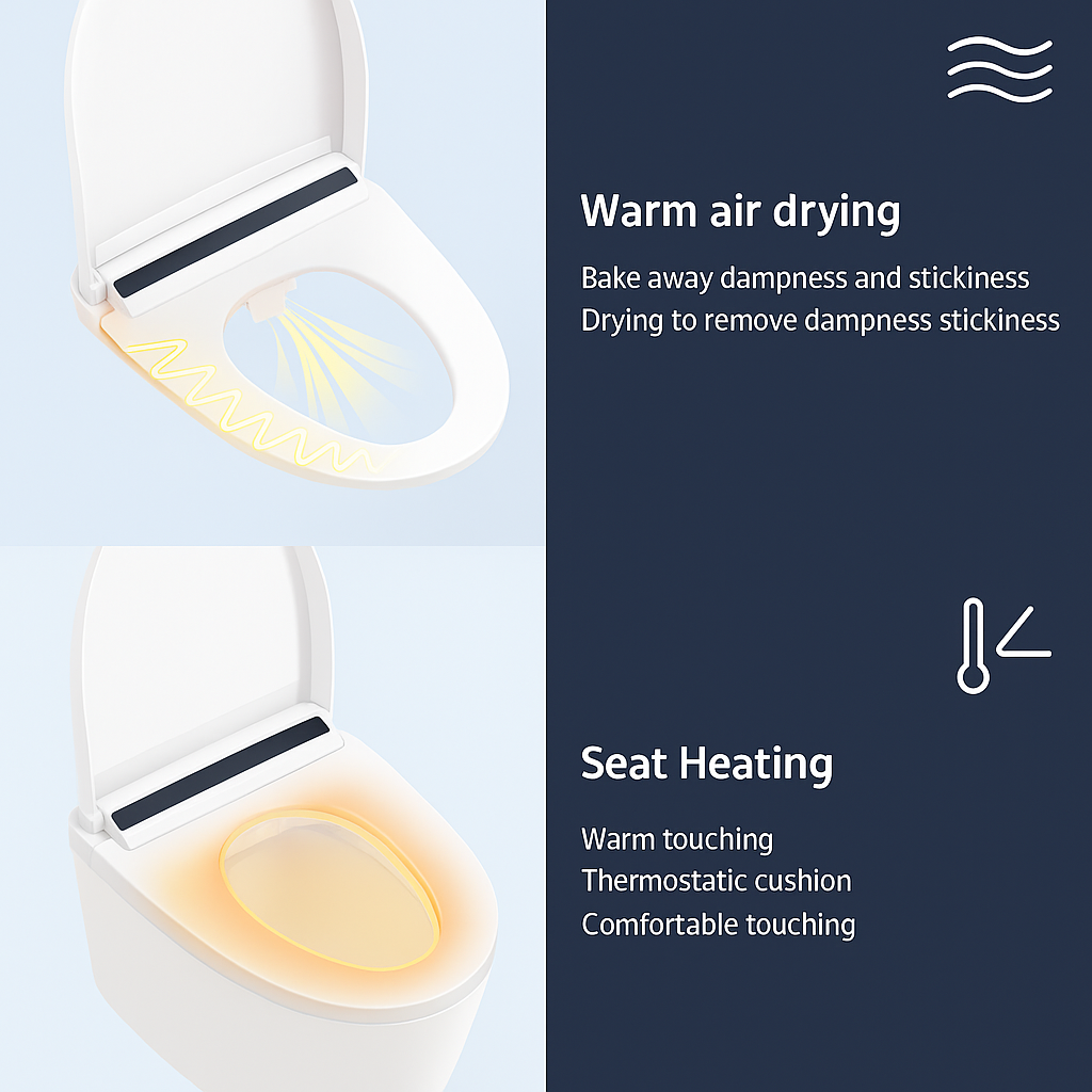 Smart Lid- Self Cleaning Smart Toilet Seat