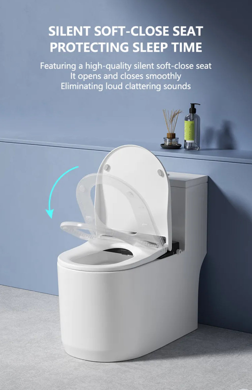 Smart Lid- Self Cleaning Smart Toilet Seat